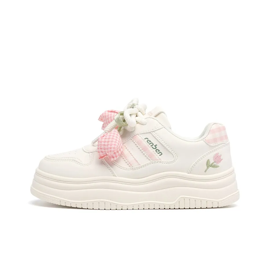 RENBEN Износостойкие Легкие Противоскользящие Низкие Кроссовки для скейтбординга Женские