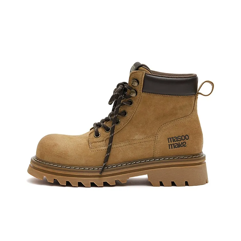 MASOOMAKE Желтые ботинки 11 см Martin Boot Женские