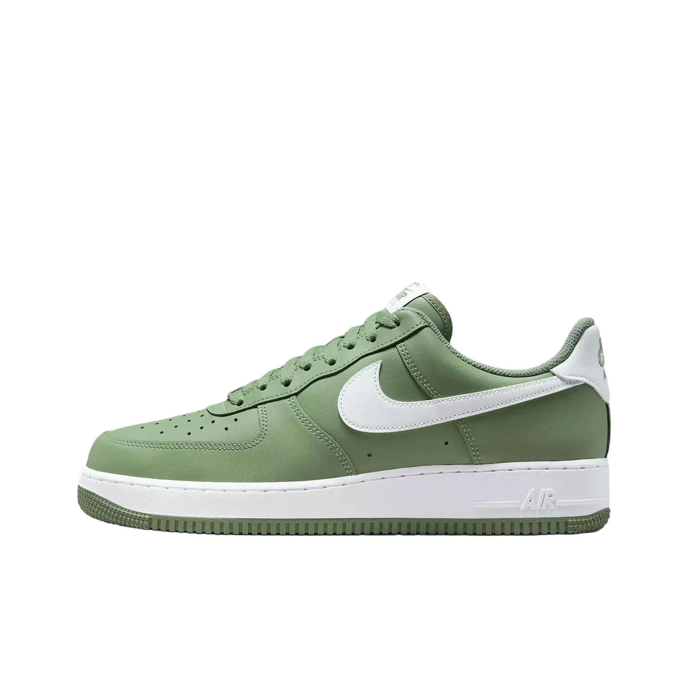 Nike Air Force 1 Low Топ Скейтборд Кроссовки Мужские Зеленые Белые