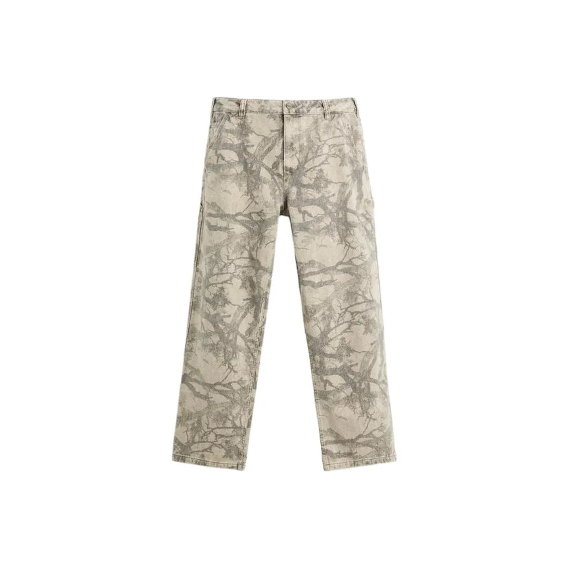 ZARA Коричневые Мужские Повседневные Штаны