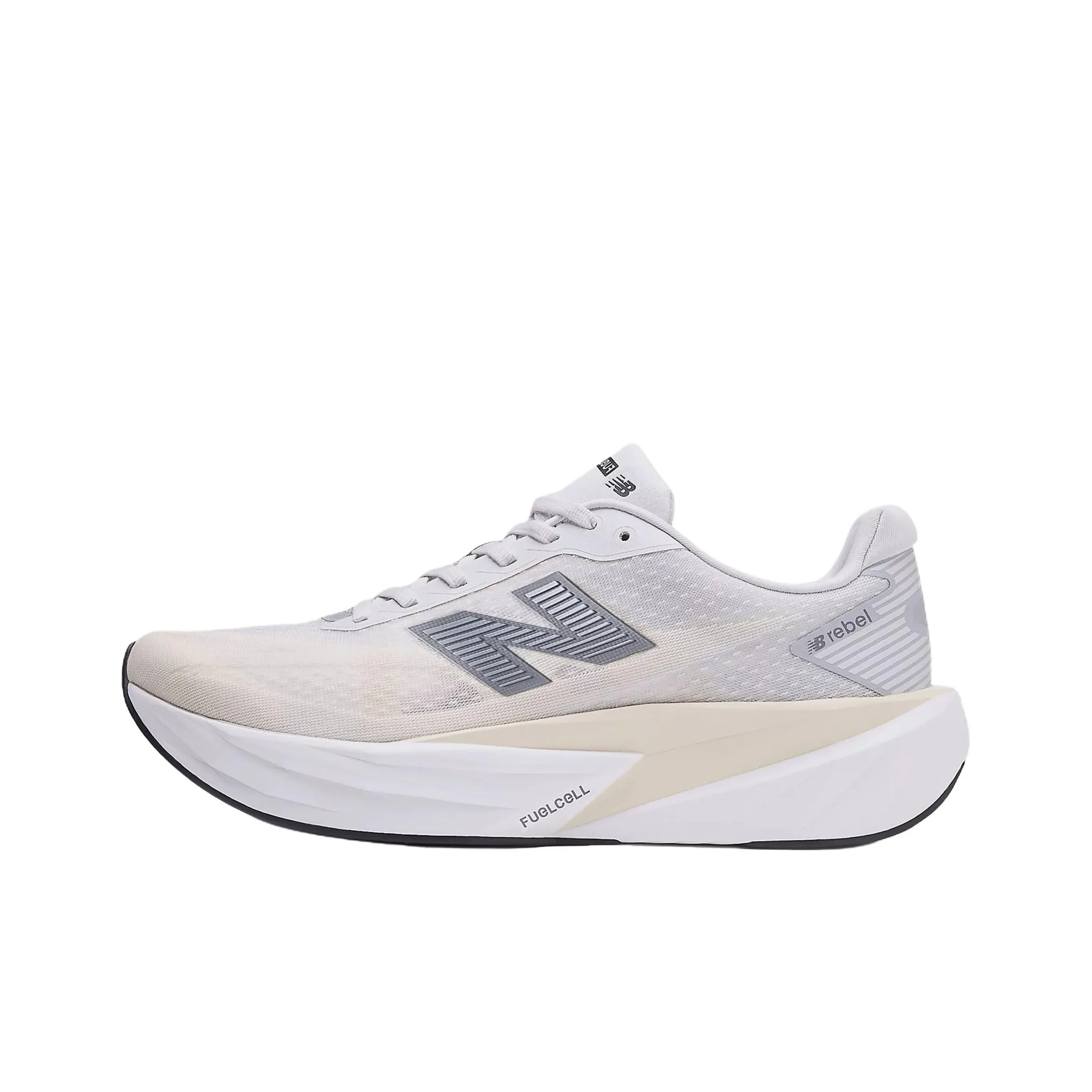 New Balance FuelCell Rebel v5 Беговые кроссовки Мужские Linen Gray