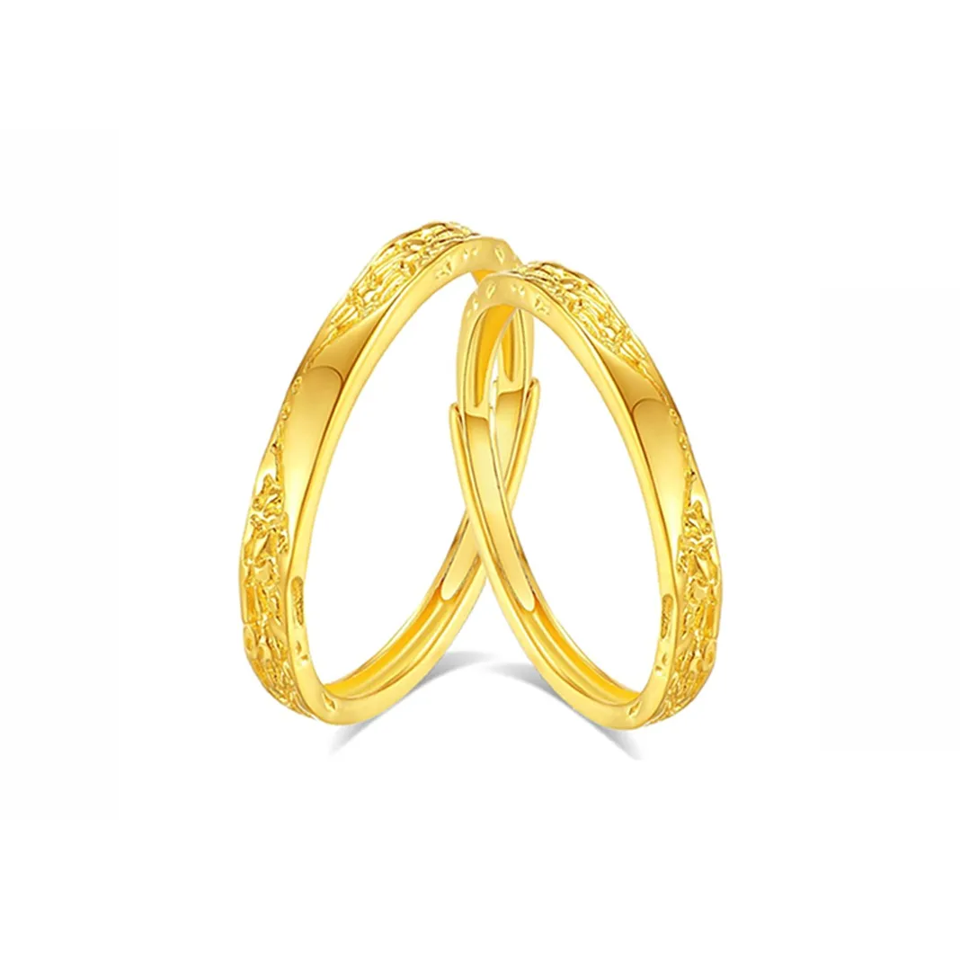 CHINA GOLD Sterling Silver Rings Unisex