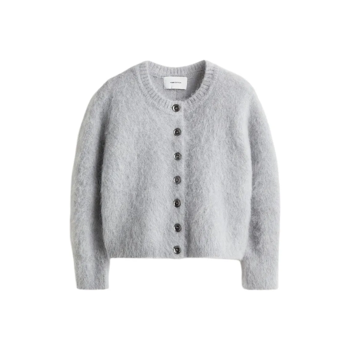 H M Светло-серый Женский Трикотаж