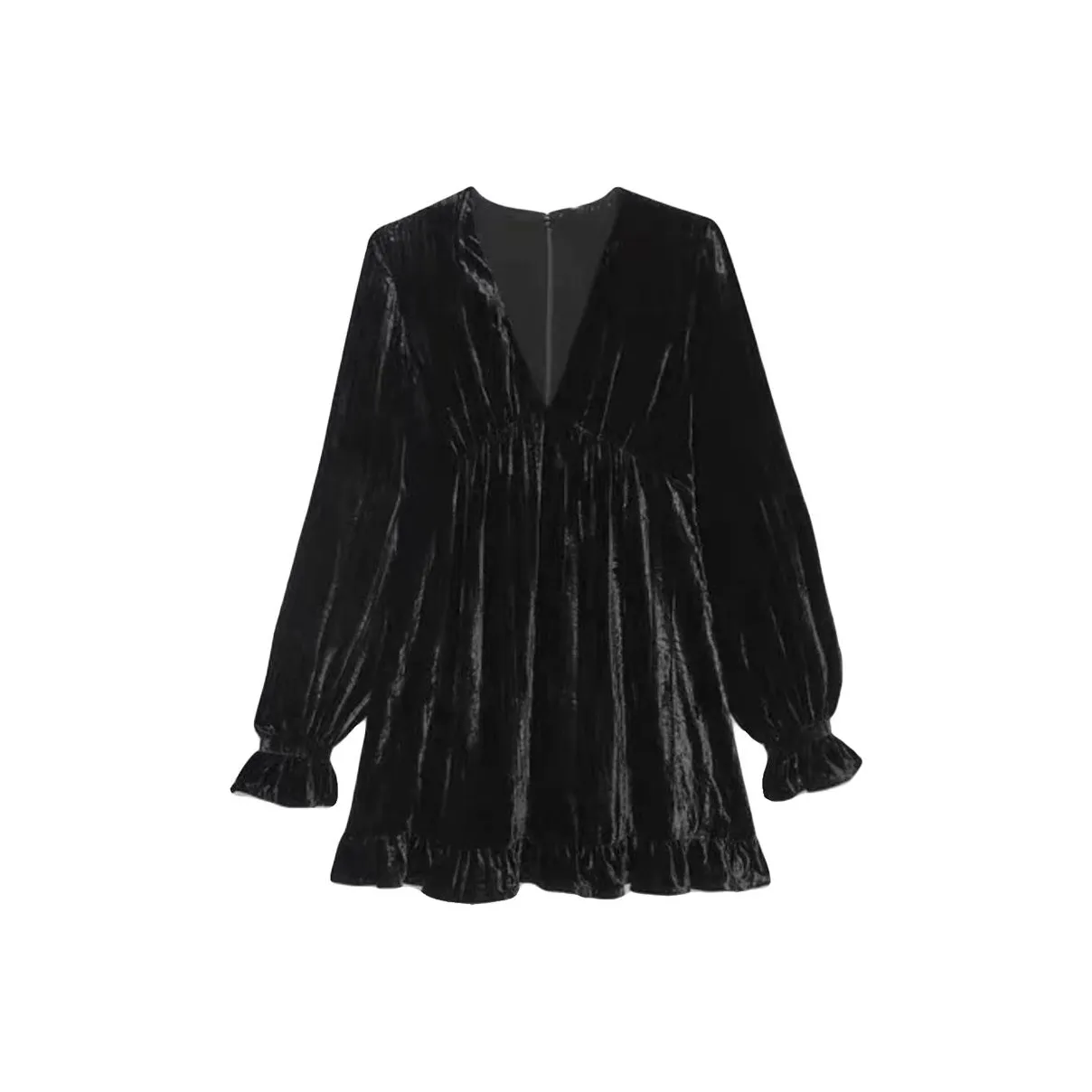 CHARM GLOW Длинное платье с длинными рукавами женское