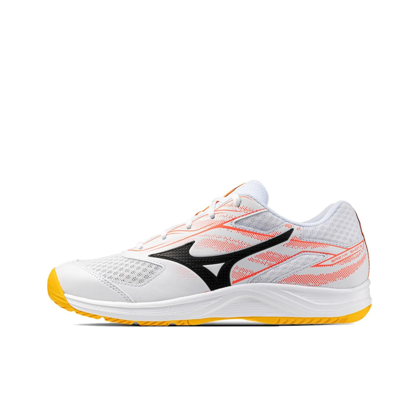 Mizuno BREAK SHOT 5 AC Амортизаторы Устойчивые к износу Кроссовки для тенниса Унисекс Белый Оранжевый
