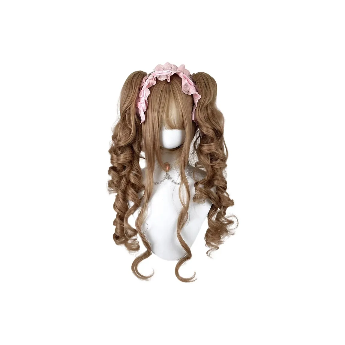 Northward Incline Возлюбленная Ragdoll Женская Перука Лолита Роман Двойной Хвостик Кукла Заколка