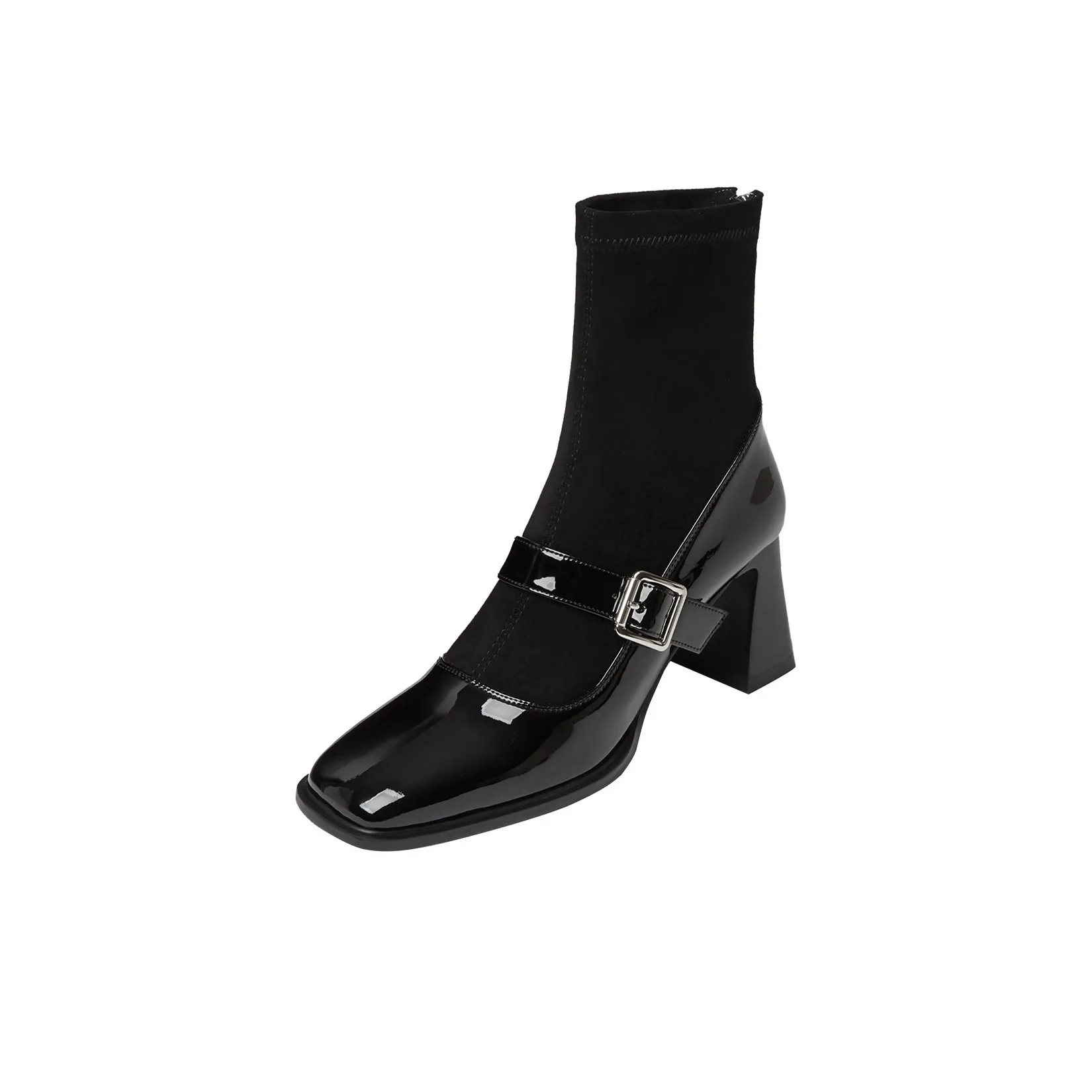 Wuji Эластичные ботинки черного цвета, женские