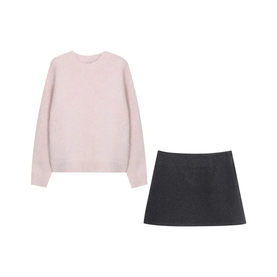 MARIE·COCO Pink Топ+Юбка Женские Комплекты с Юбкой