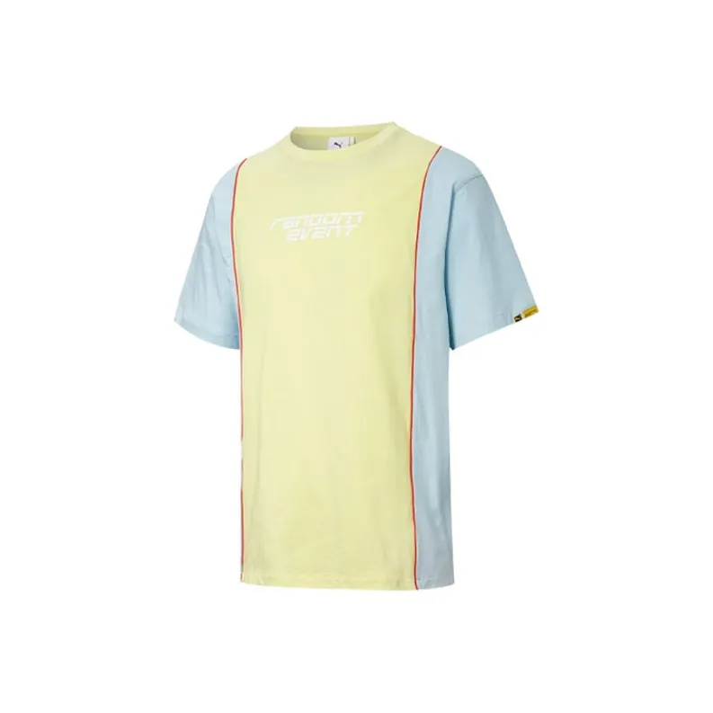 PUMA X RANDOMEVENT Train Cloudspun T-Shirt Унисекс Желтый