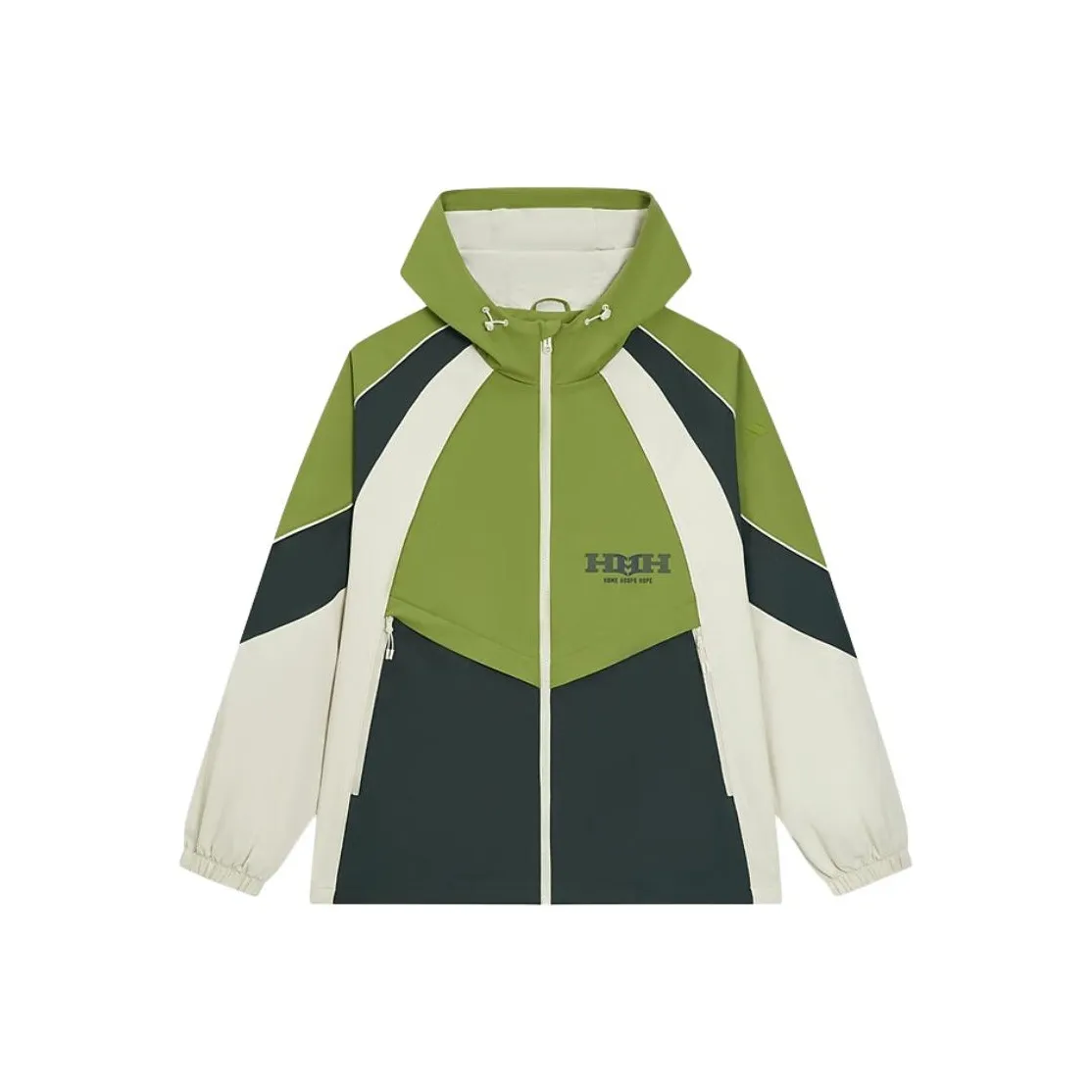 XTEP AUTUMN Лист Зеленый/Horn Серый/Frosting Белый Мужской Тренч