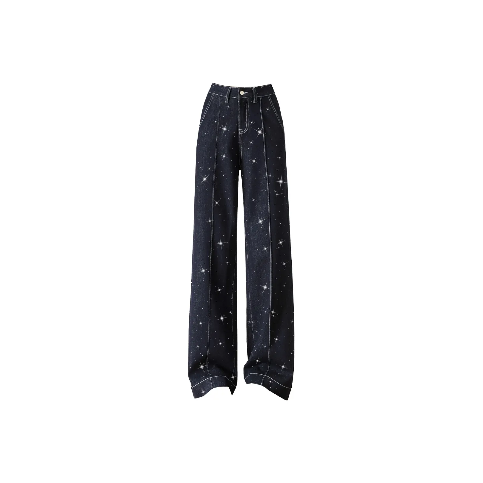 Weixi Джинсовый синий Женские джинсы