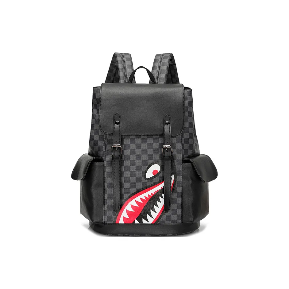 Bywhich ПУ (полиуретан) Рюкзак Мужской Многоцветный