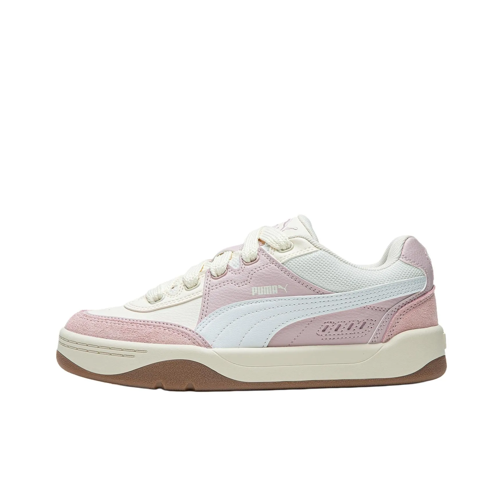 PUMA Park Lifestyle SK8 Slip-on Low-Top Скейтборд Кроссовки Унисекс Розовые Белые