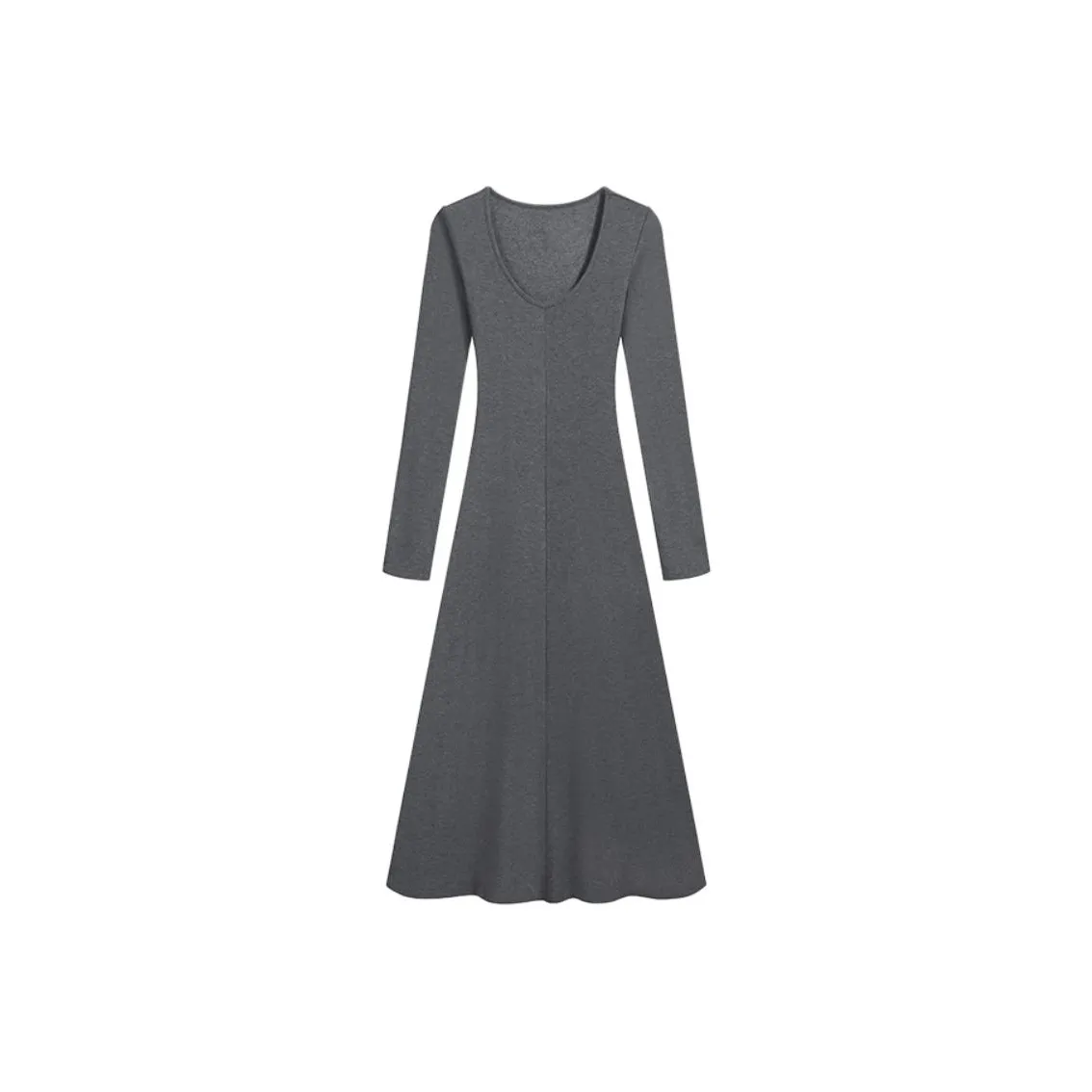 ABBY GODDESS Длинное платье с длинными рукавами женское