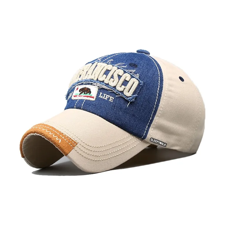 SLEEPYWALK Cotton Baseball Caps Unisex