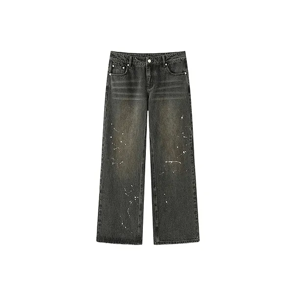 CHUU Темно-серый Женские Джинсы