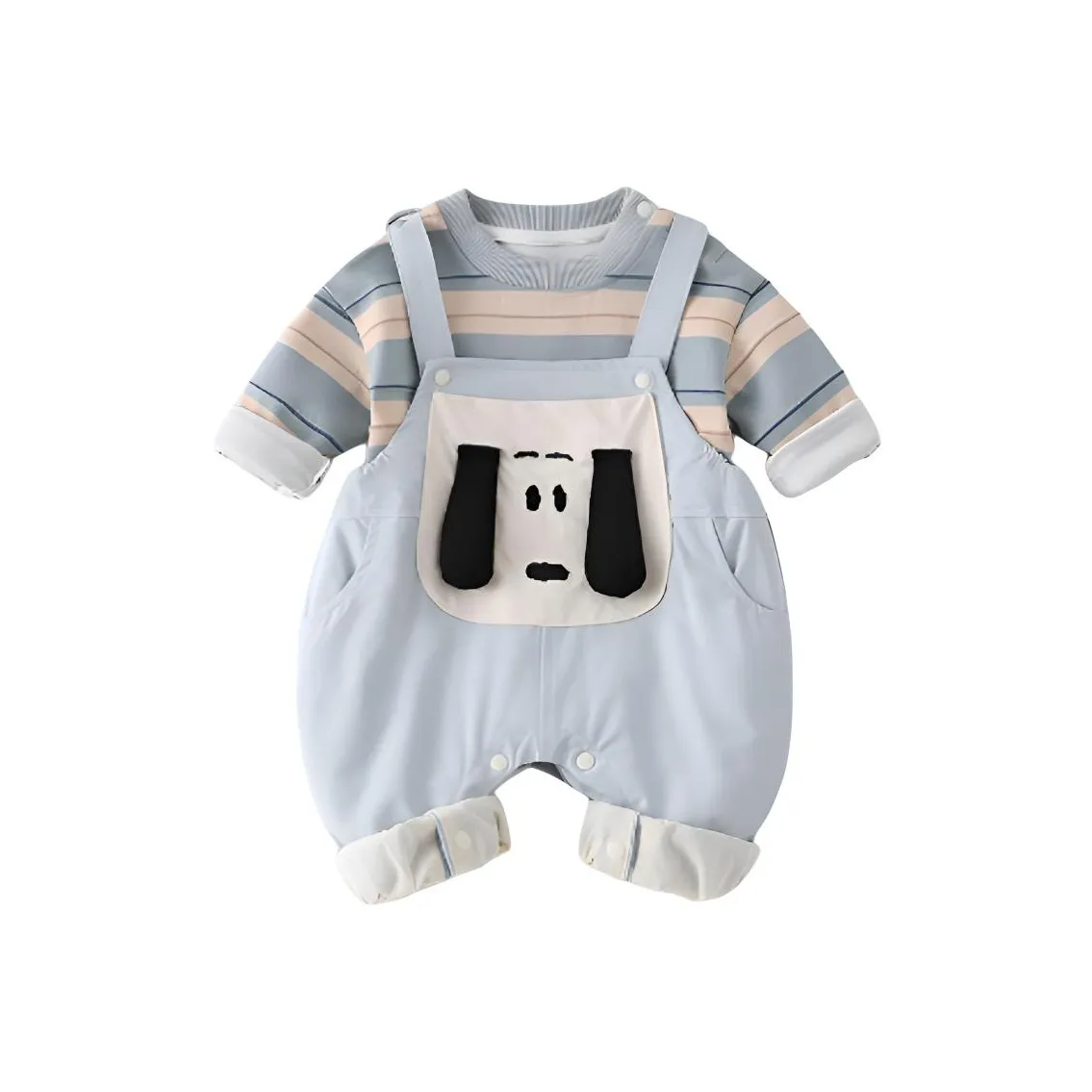 Rindu Повседневная спортивная одежда Весна и Осень 2 предмета комплект для малышей и детей дошкольного возраста