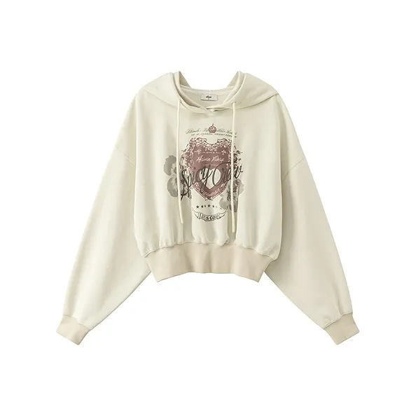 CHUU Абрикос Женские Свитшоты