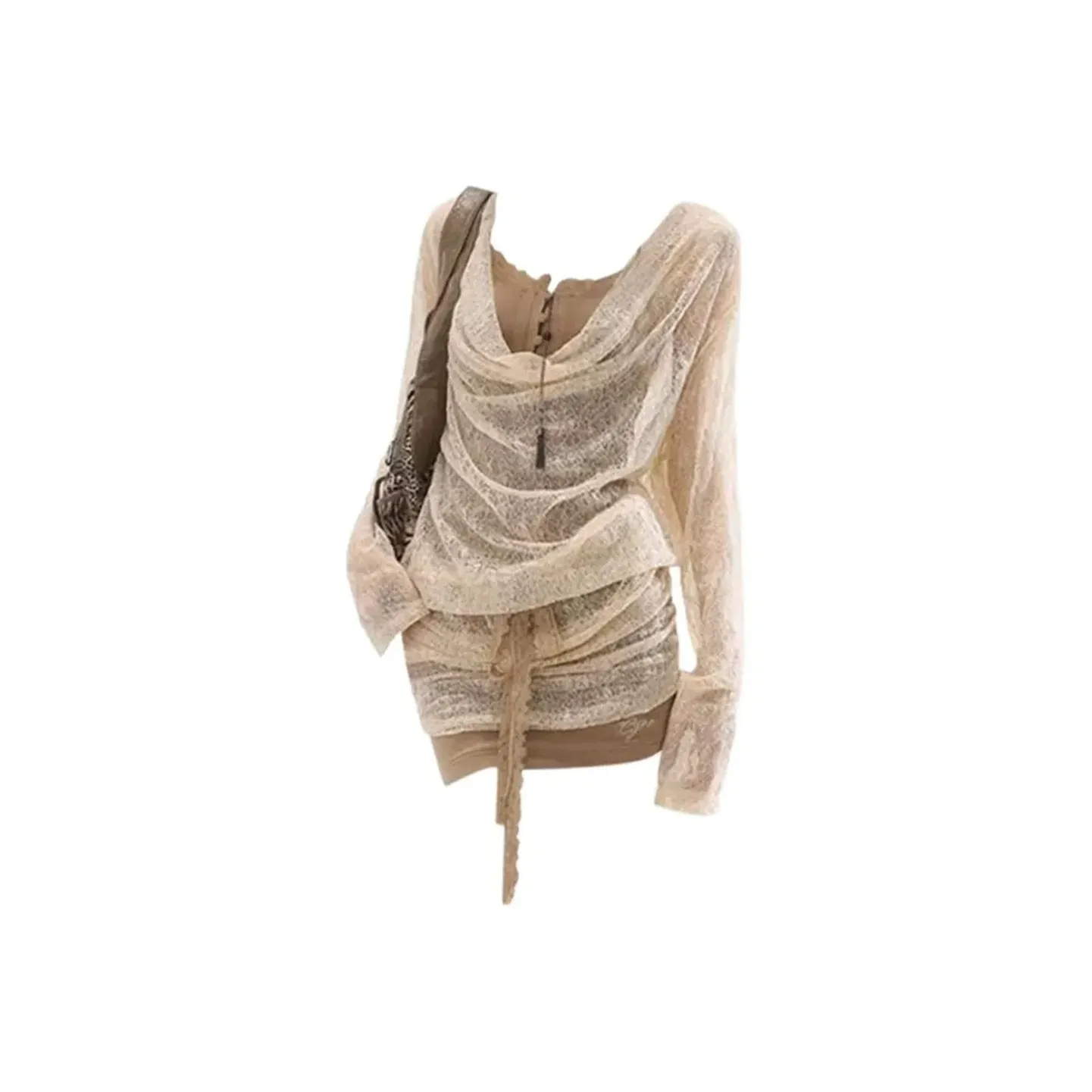 COVER TIME Абрикос Женские Комплекты с Юбкой