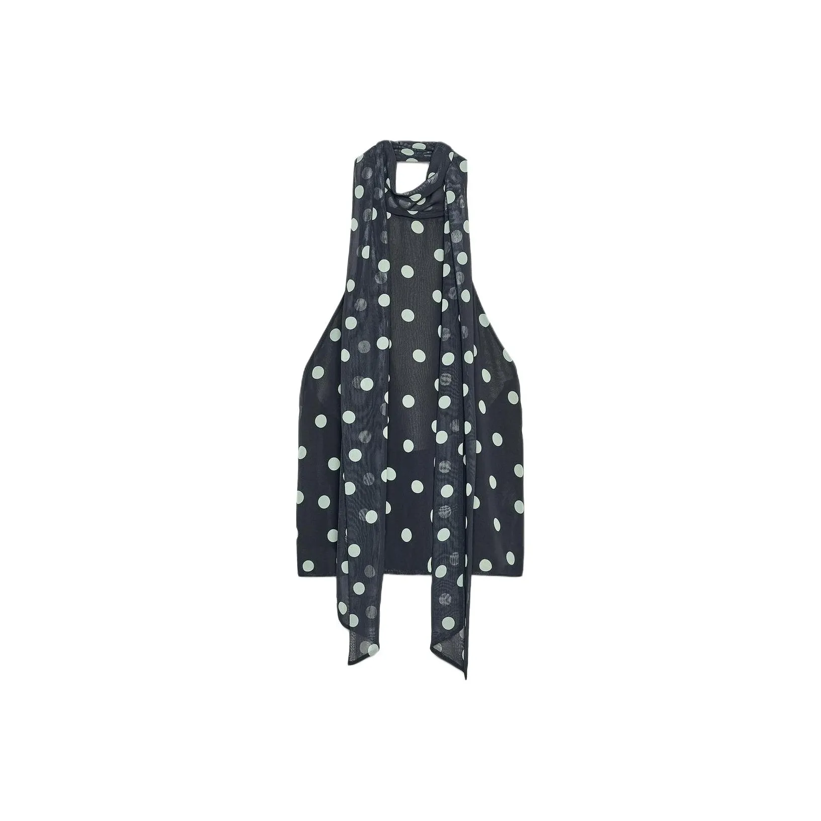 ZARA Глубокий морской синий Женские майки