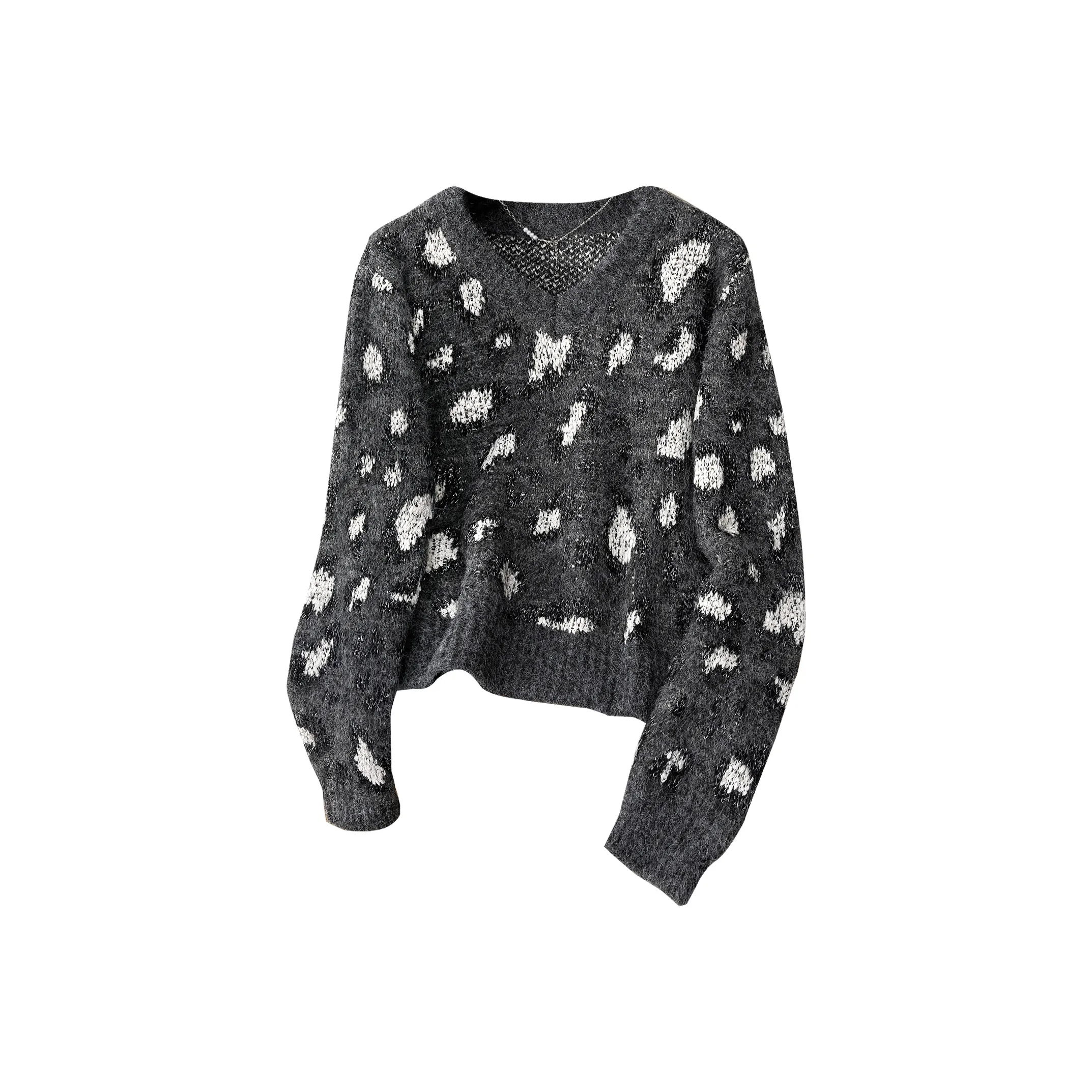 TOUCH Трикотаж Женский с леопардовым принтом