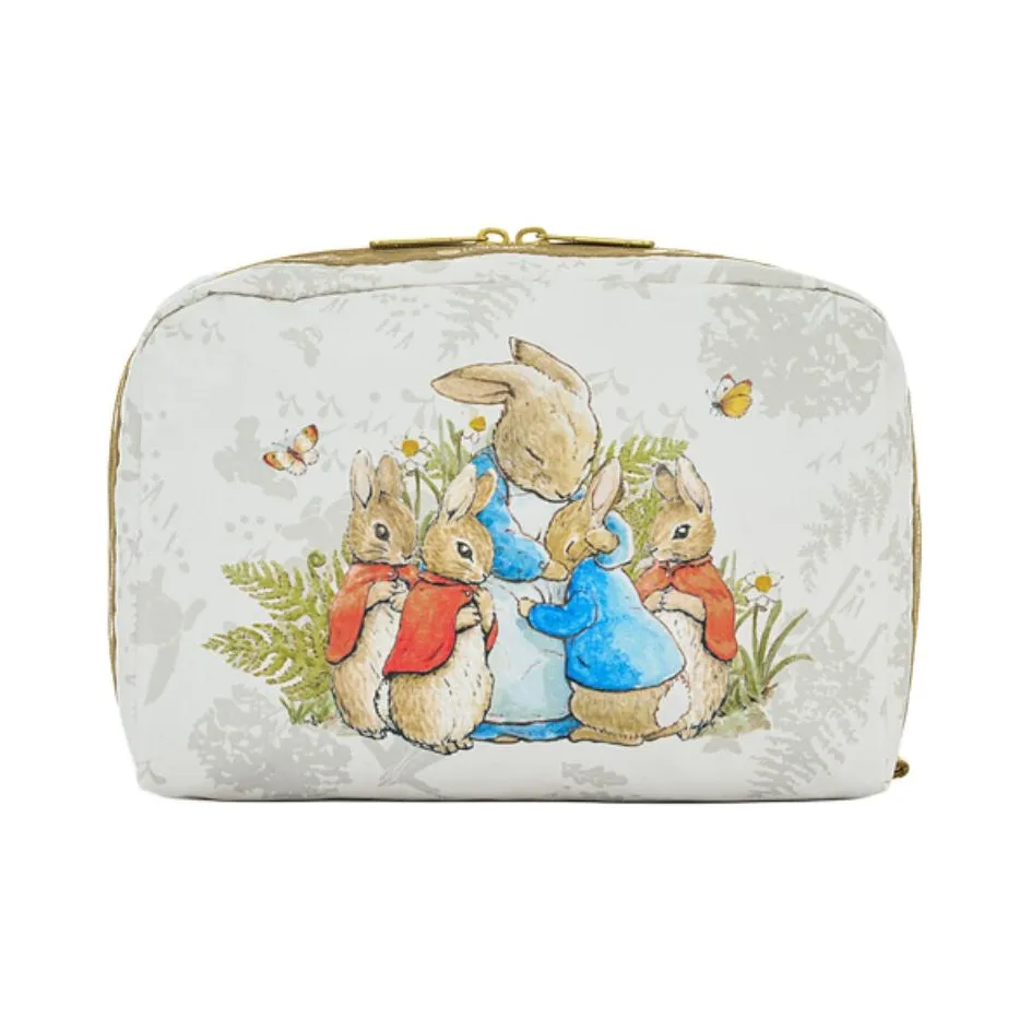 LeSportsac Bide Rabbit Коллаборация Ткань Путешествие Сумка для хранения Средний размер Женские Многоцветный