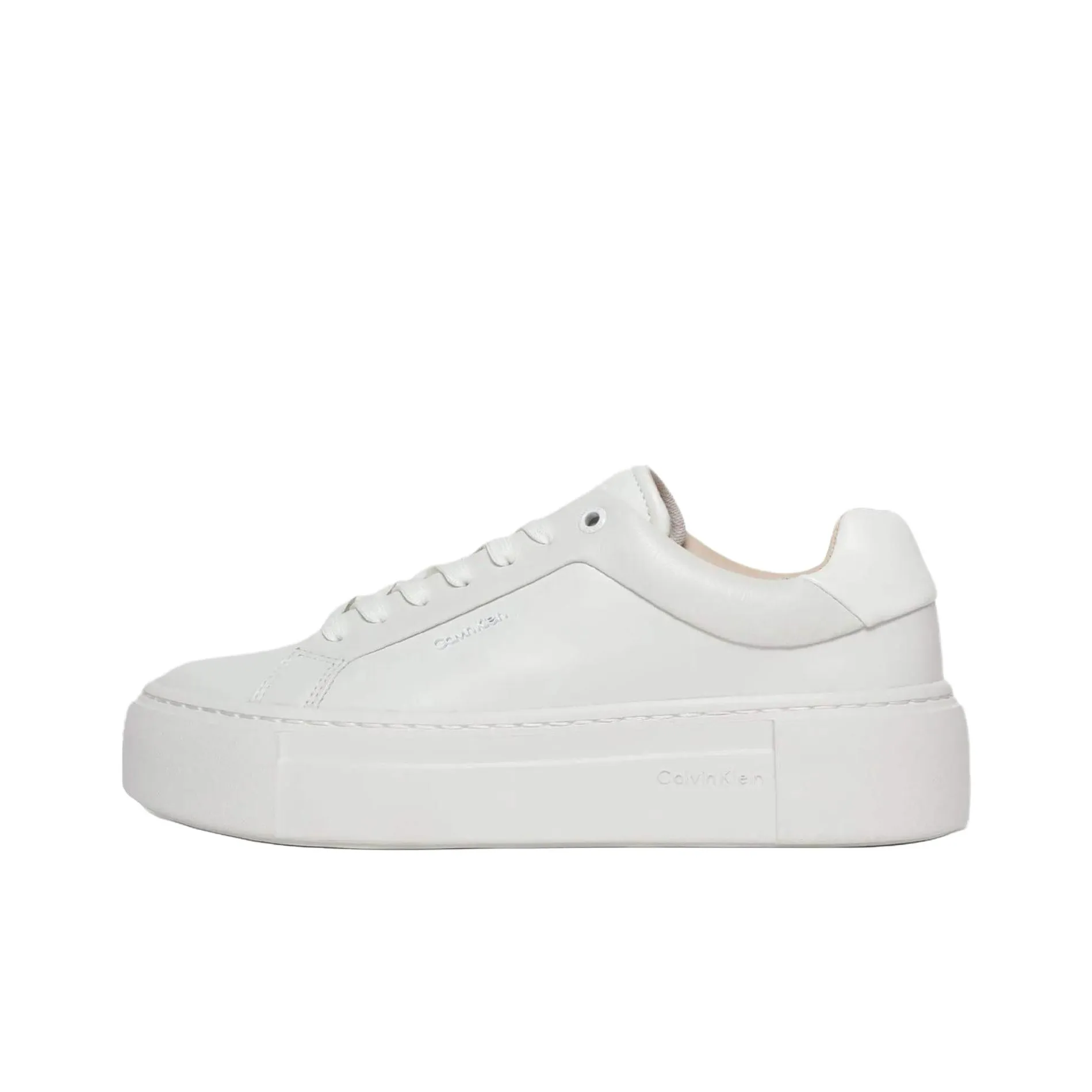 CALVIN KLEIN Low top Skateboard Shoes Women's White