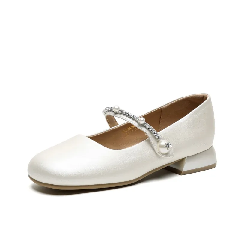 WESTLINK Без подкладки Туфли Мэри Джейн Низкий каблук Удобные Женские