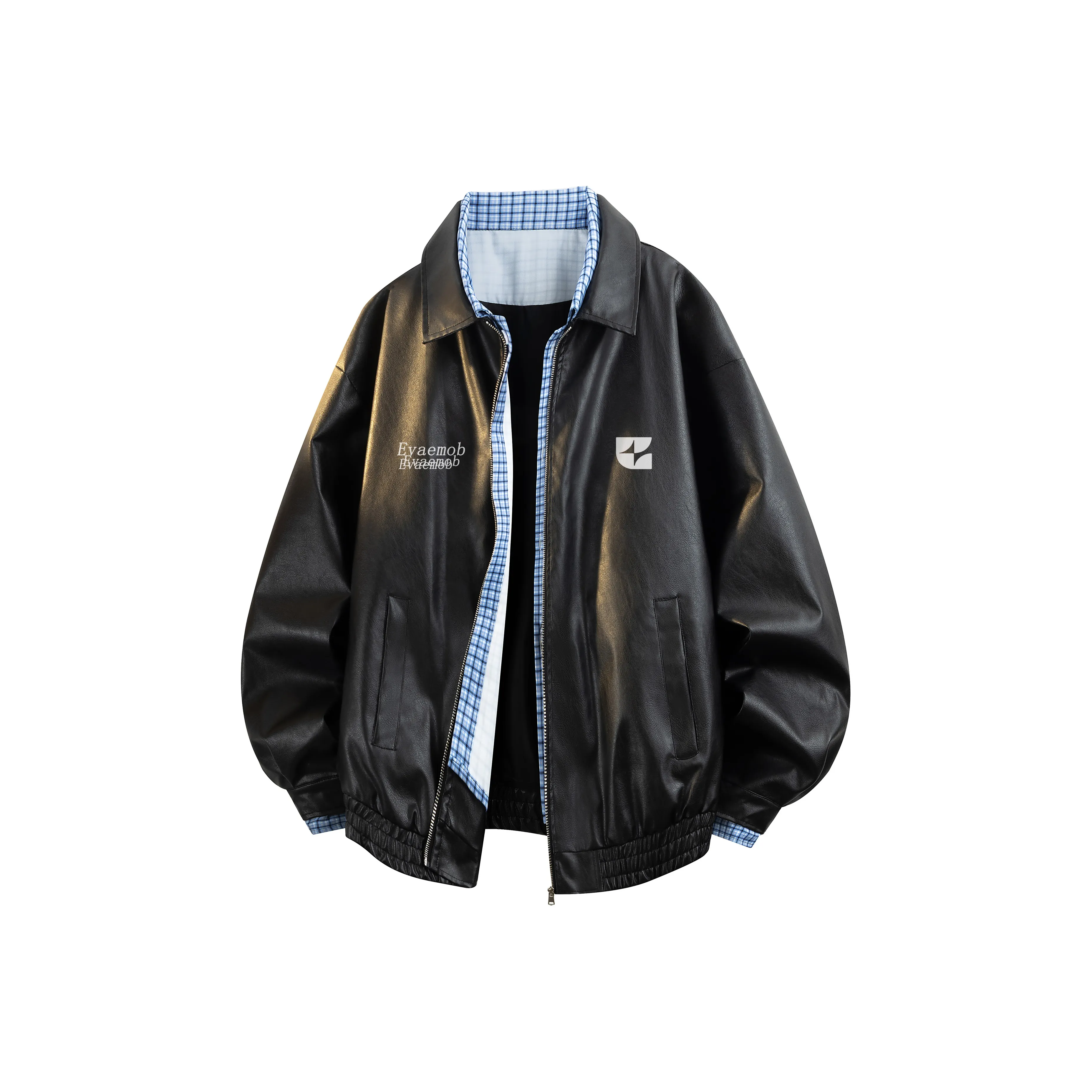 *EVAE+MOB Кожа Куртка Унисекс
