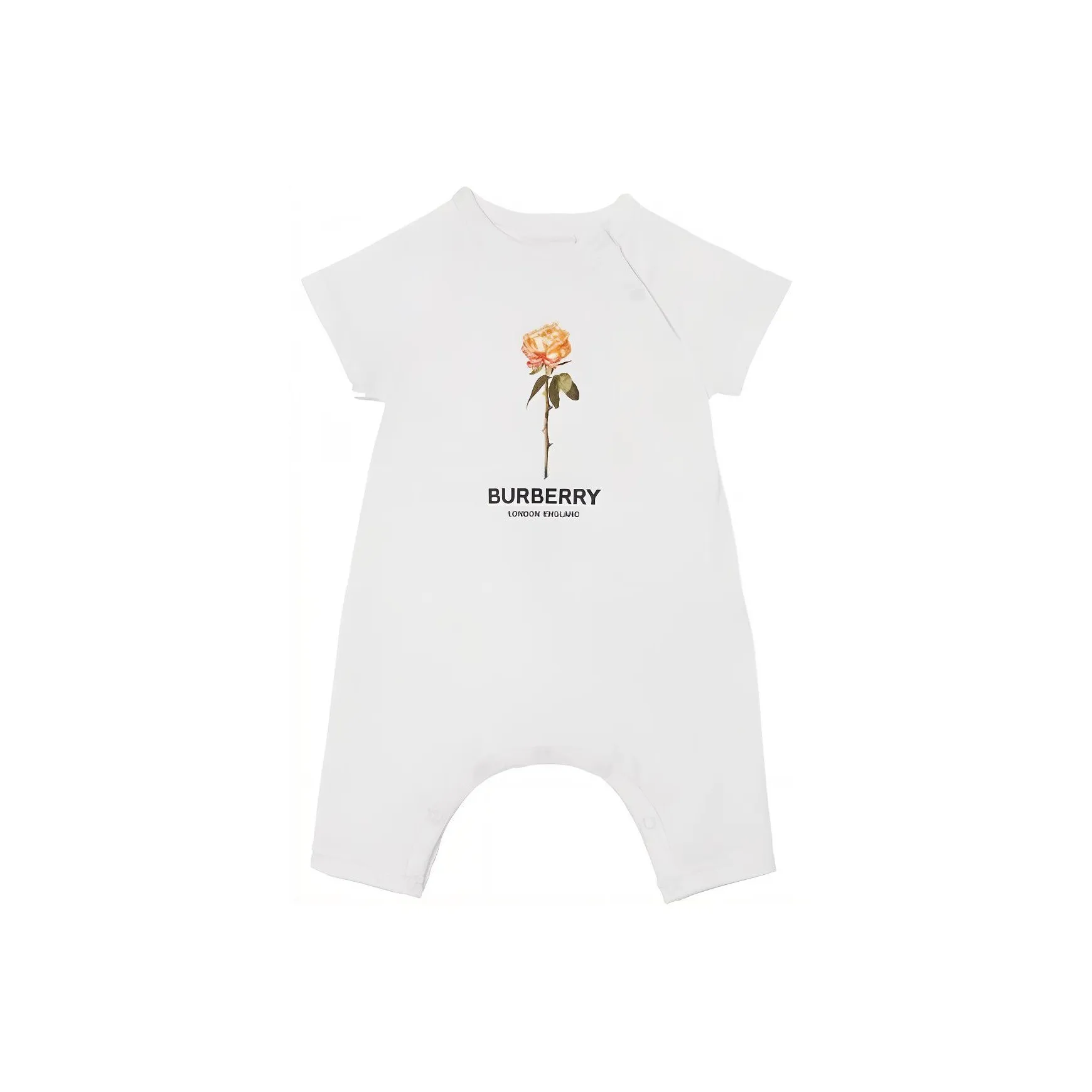 Burberry Комбинезон Белый Infant и Toddler