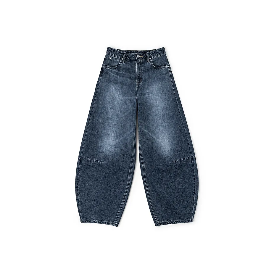 Lee Medium Dark Blue Women's Jeans Ли Мид Темно-Синий Женские Джинсы