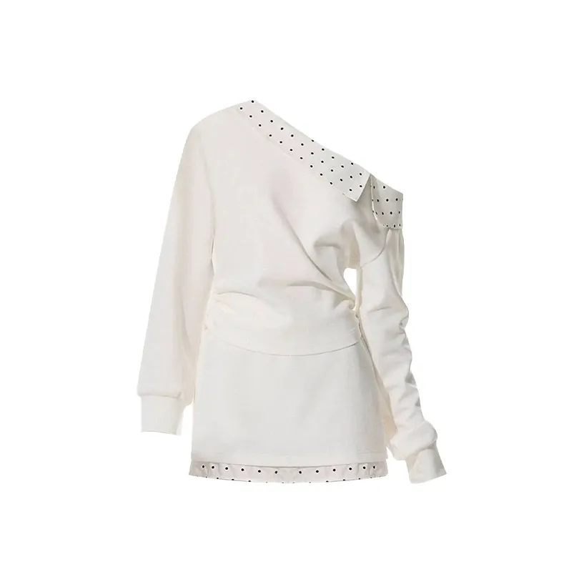 SISC Белый Женский Комплект с Юбкой