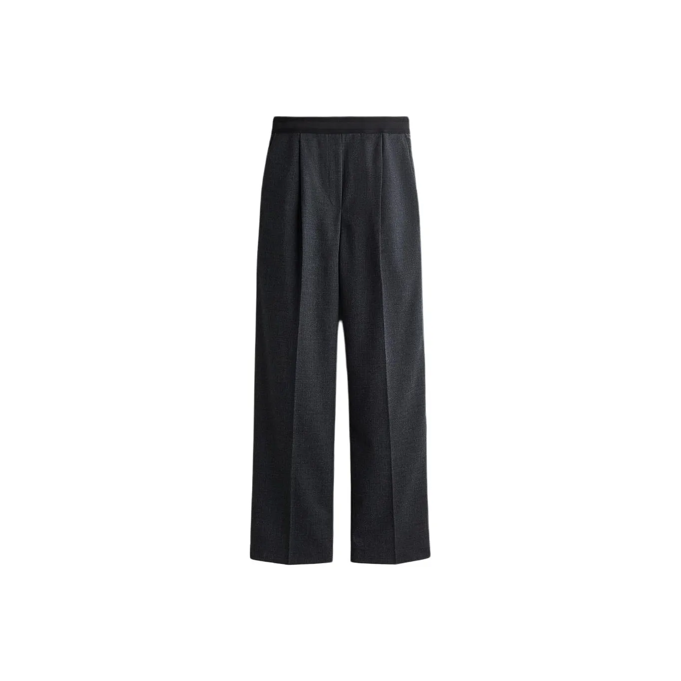 H&M Смешанные Темно-Серые Женские Повседневные Штаны