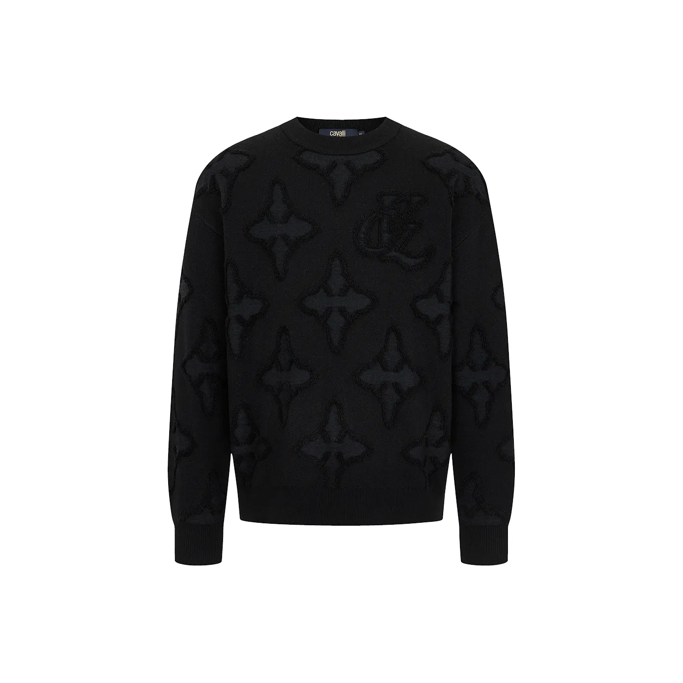 Cavalli Class Кашемировый свитер мужской
