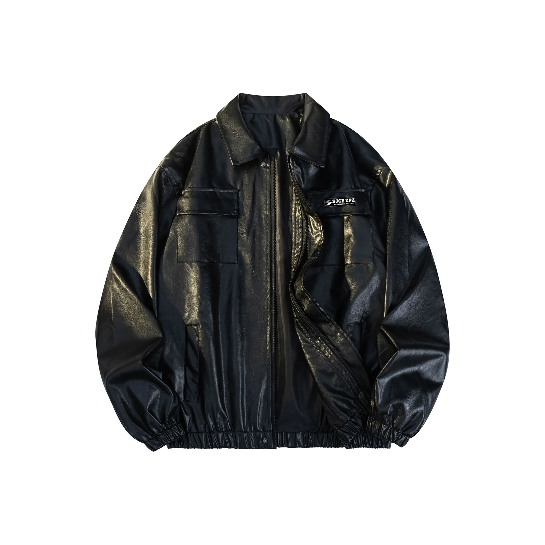 SJCE ZPZ Кожа Куртка Женская