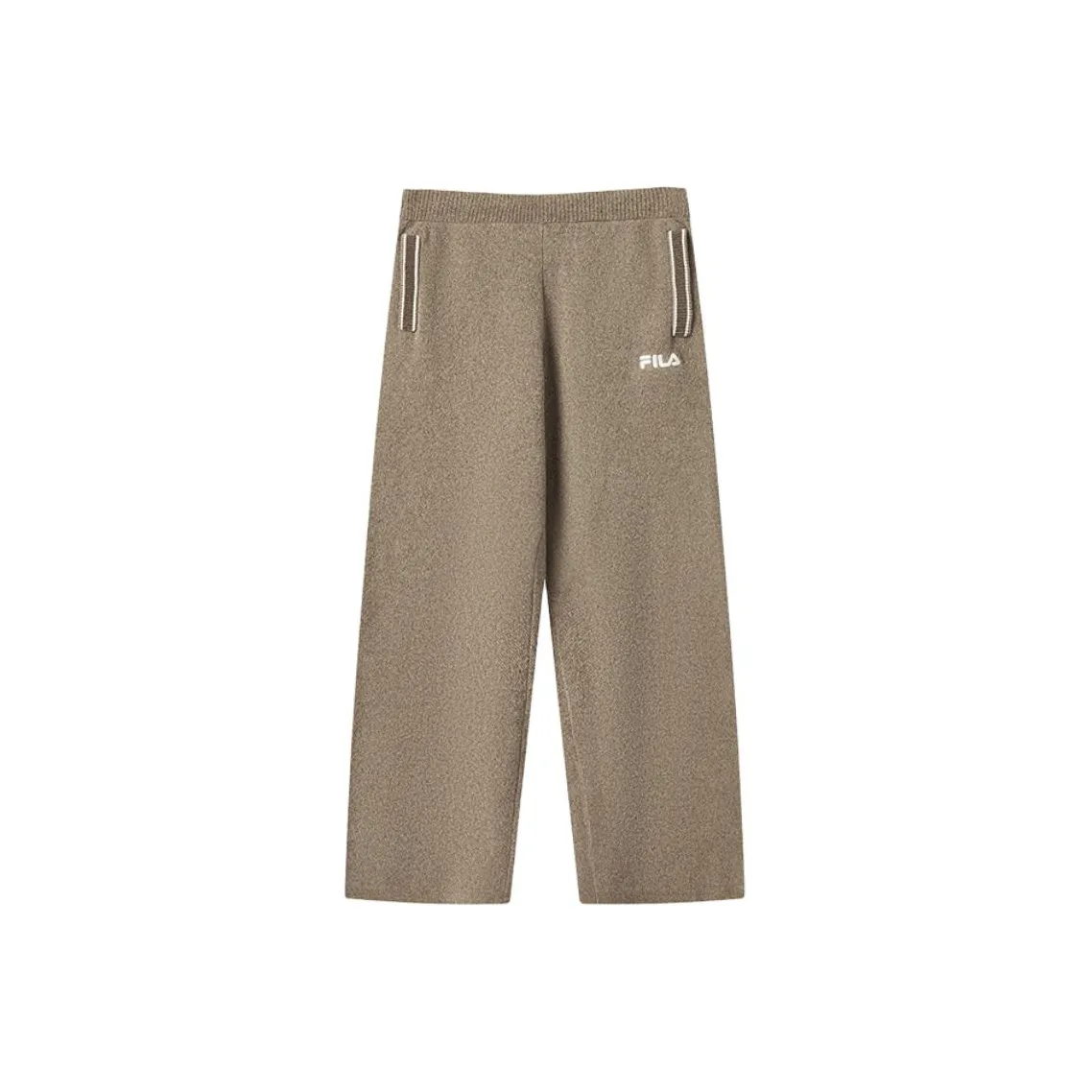 FILA ORIGINALE Вязаные тренировочные брюки женские Бобовый зеленый коричневый BN