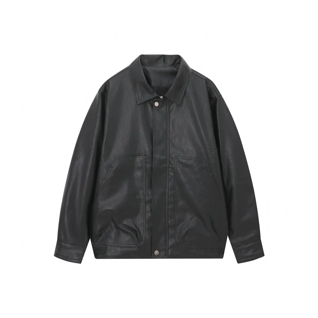 MAISON VINSON Кожа Куртка Унисекс