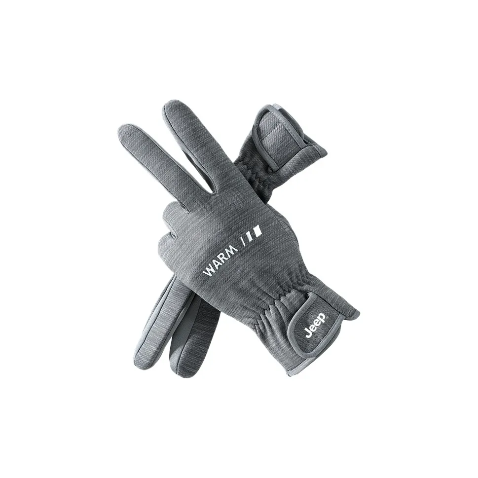 JEEP Тонкий флис теплые перчатки мужские