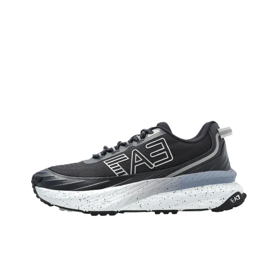 EMPORIO ARMANI EA7 Низкий топ Повседневная обувь Мужская Синяя