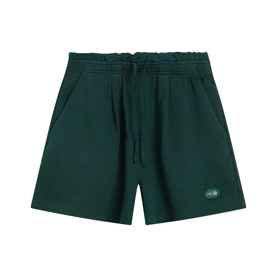 LINING Темно-зеленые женские повседневные шорты