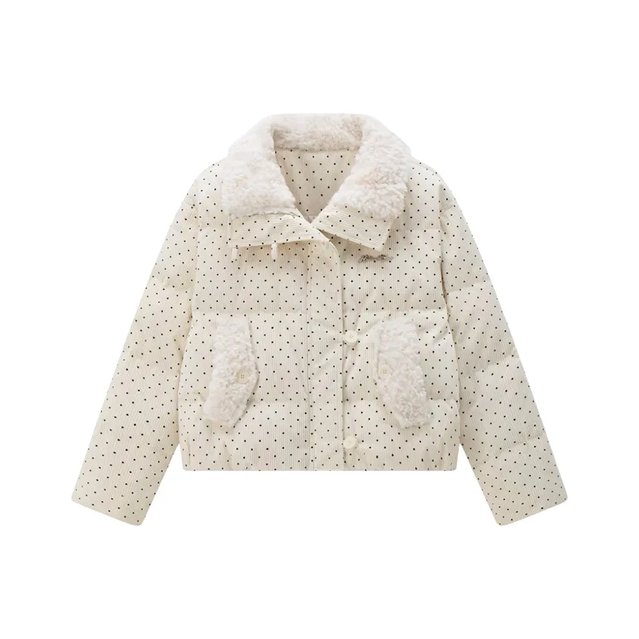 BABYLYCHEE STUDIO Хлопковый пуховик женский