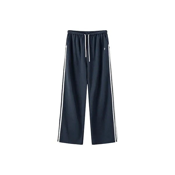 CHUU Темно-синие женские повседневные штаны