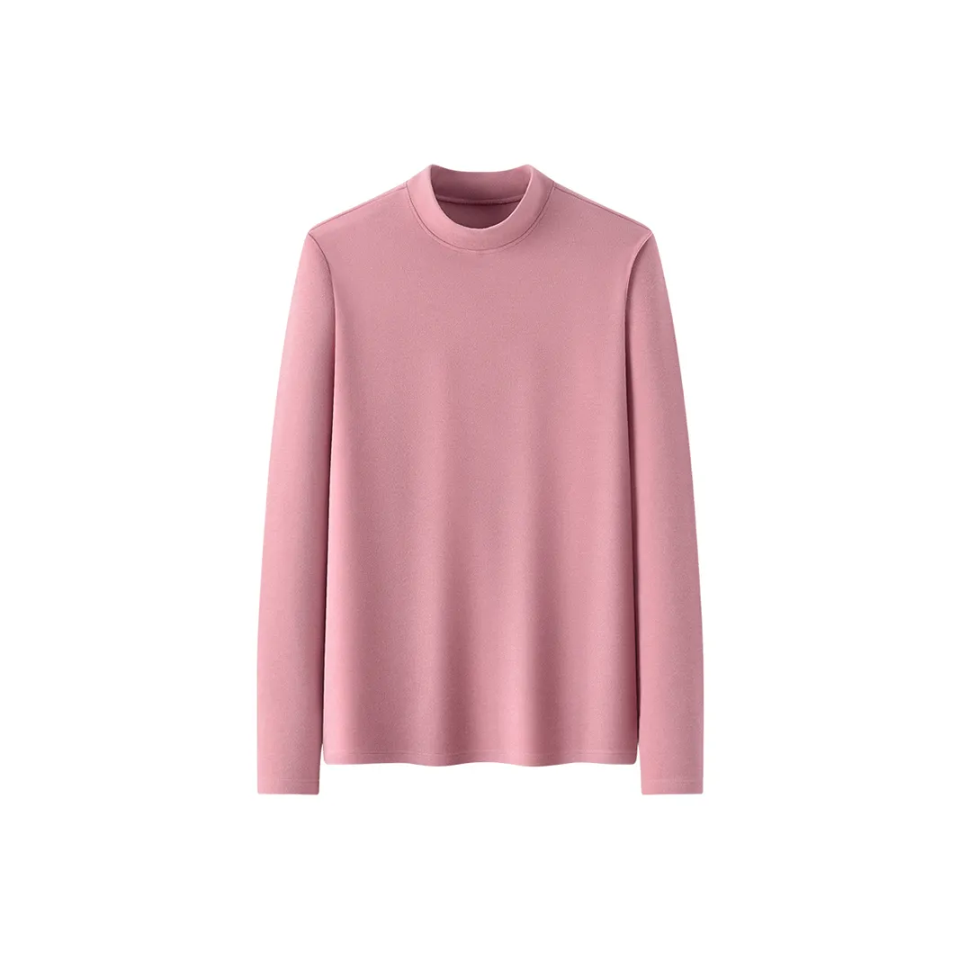 Red Bean Базовый слой Длинный рукав Т-рубашка Унисекс