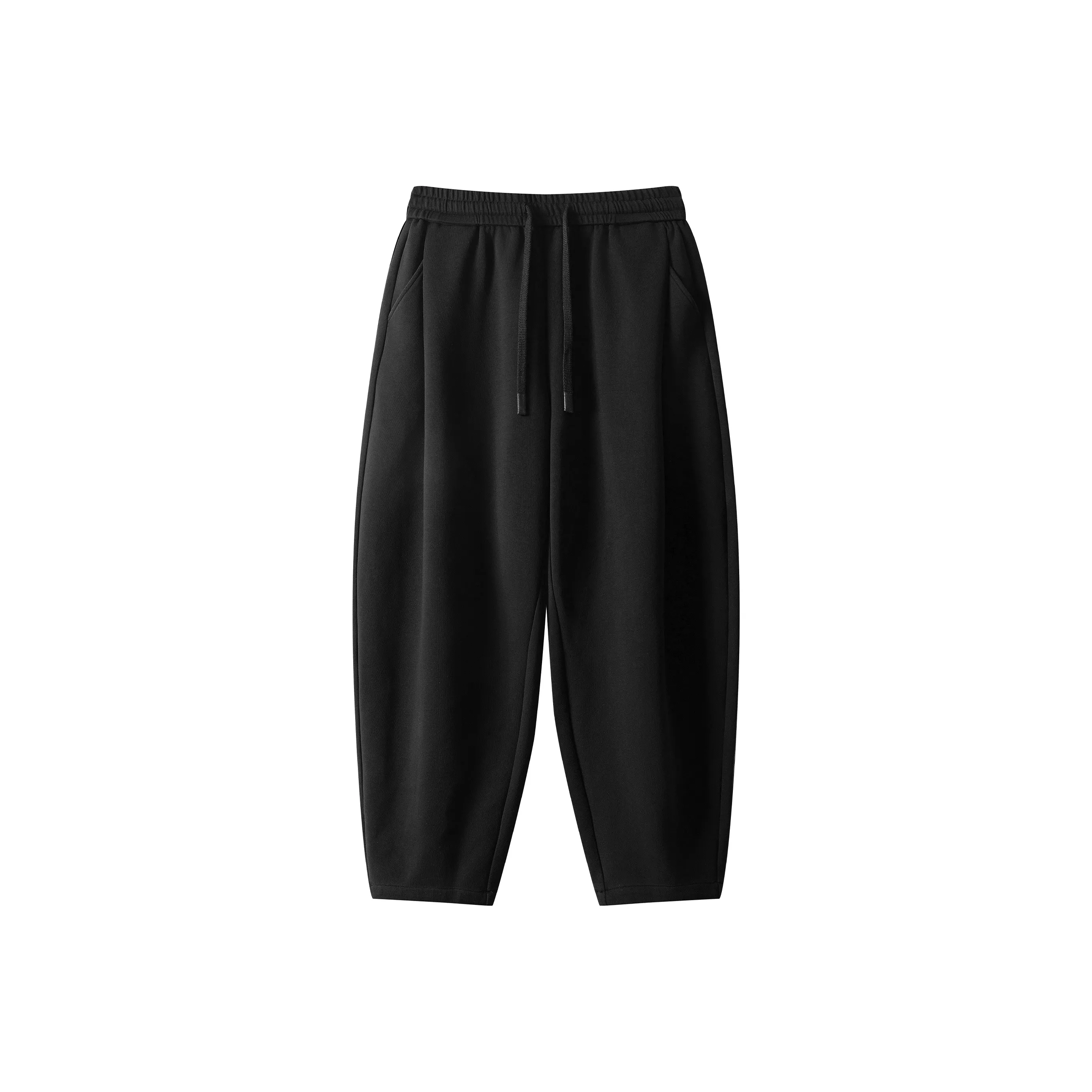 OPMO Черные Унисекс Повседневные Штаны