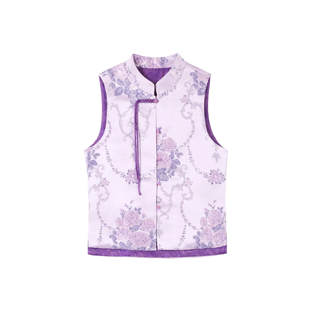 EMINU Фиолетовый Женский жилет