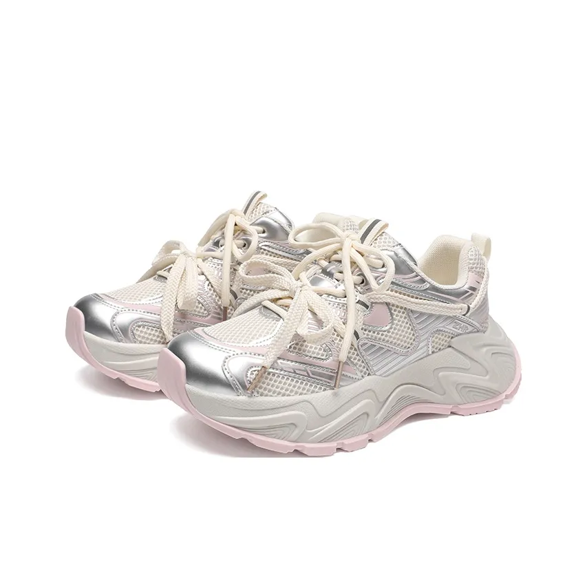 DEFINE CHOICE Амортизация Устойчивый к истиранию Дышащий Легкий Низкий Топ Кроссовки с Толстой Подошвой Женские