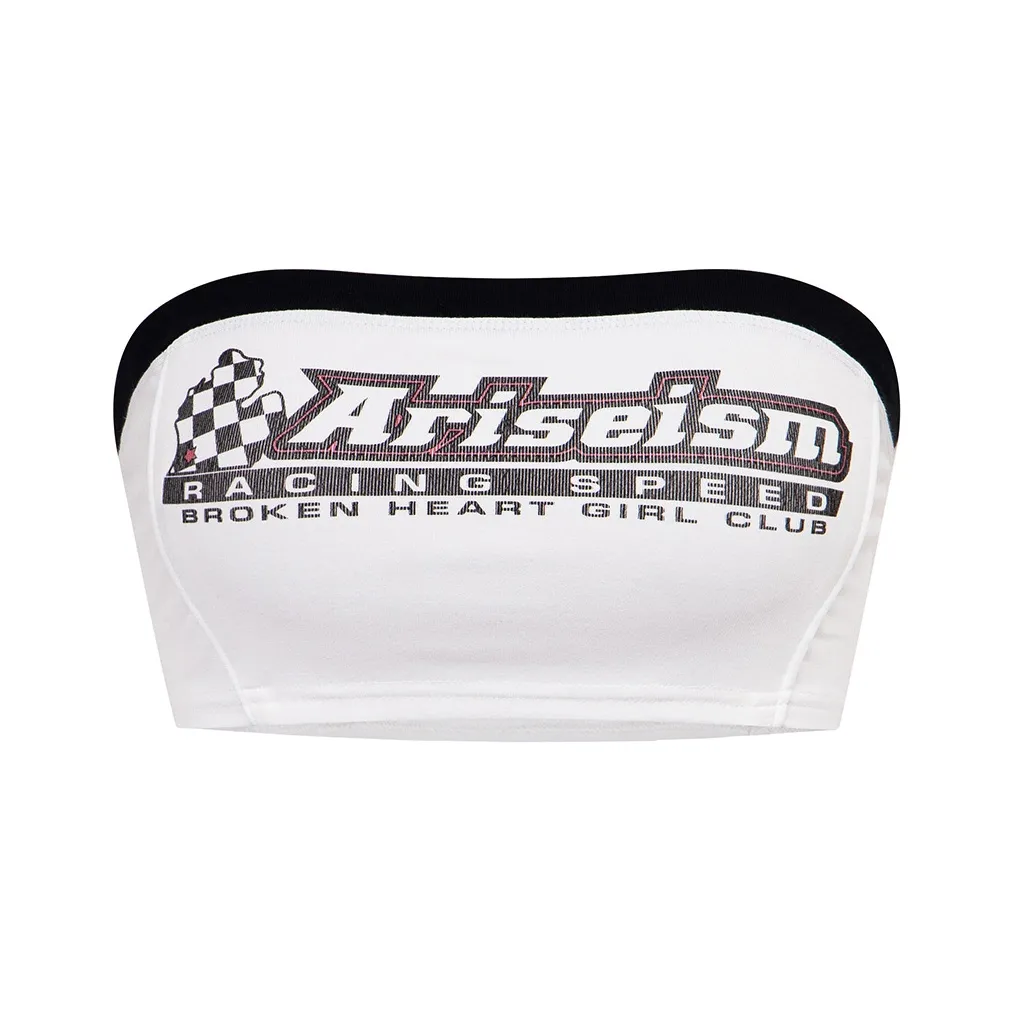 Ariseism Ancient Без бретелей Майка Для Женщин Лето Горячая Девушка Сексуальный Топ Женский