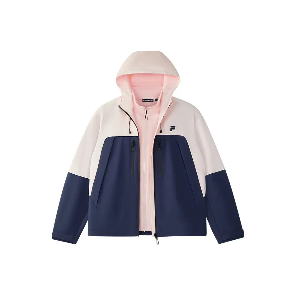 FILA FUSION Куртка Унисекс Весна Шелк Розовый