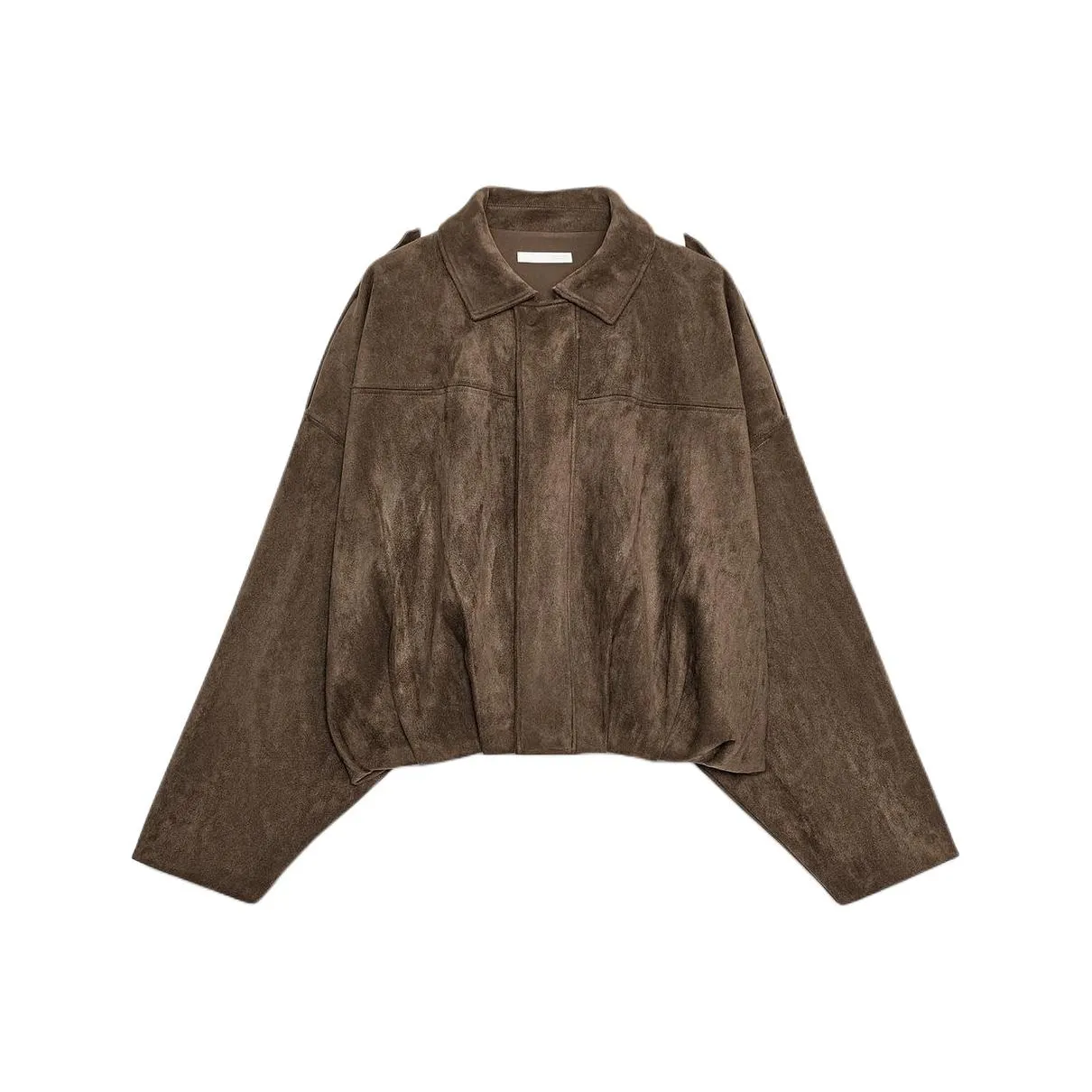 ZARA Темно-коричневые женские куртки