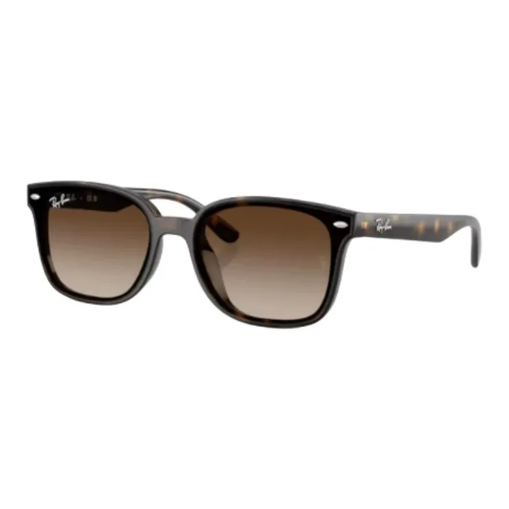 RayBan Nylon Square Солнцезащитные очки Унисекс Tortoiseshell